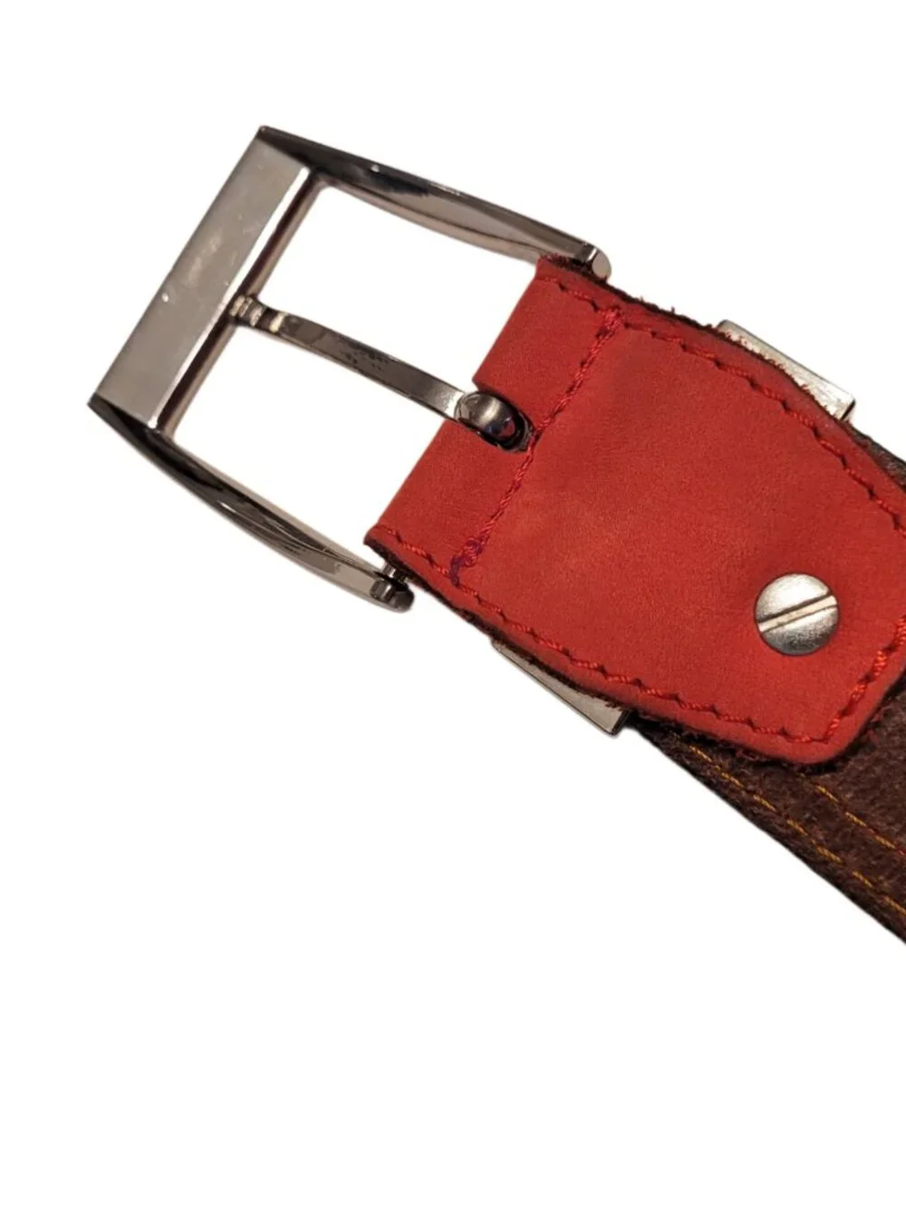 GP&MAX Italian Textured Leather Belt
